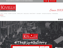 Tablet Screenshot of kivells.com